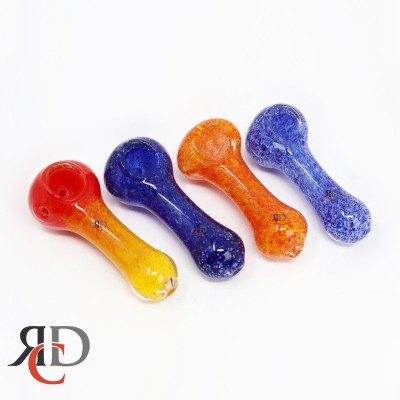 GLASS PIPE SOLID 2 TONE COLOR GP2097 1CT